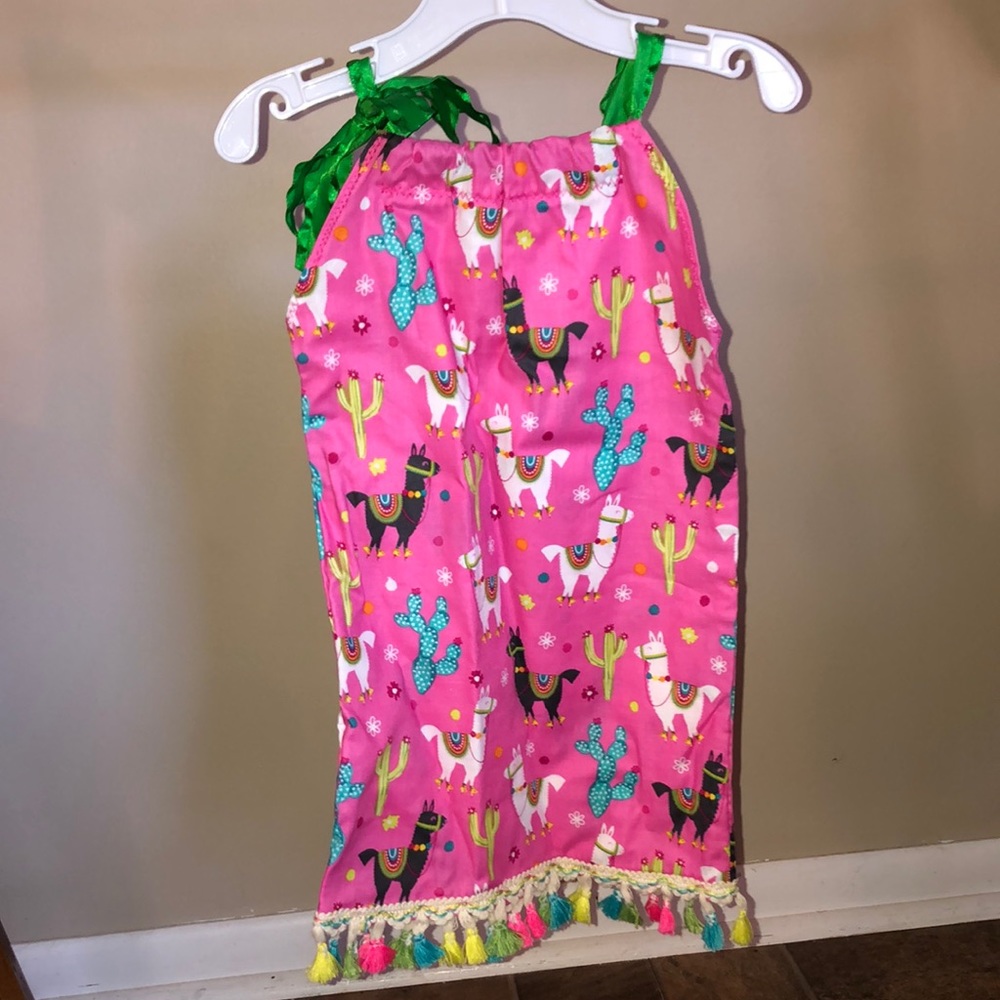 No Prob Llama 🦙 toddler dress